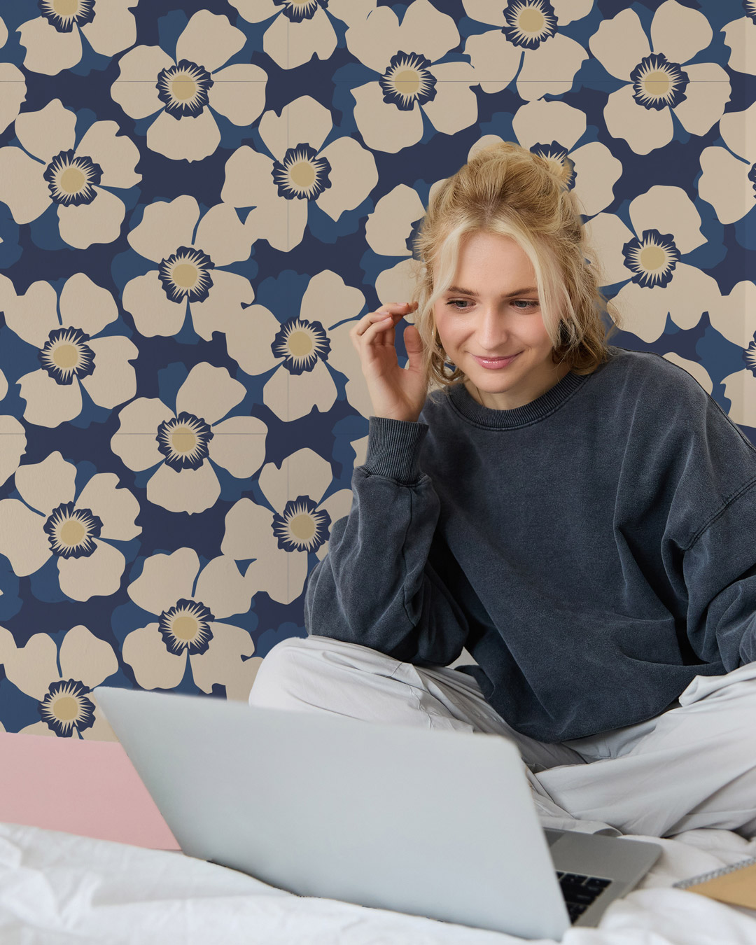 SOLÈNE - tapisserie florale vintage chambre femme