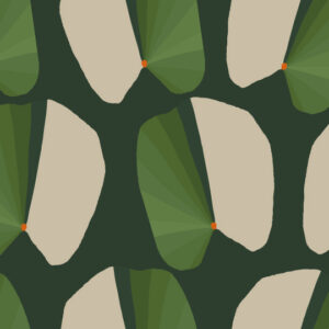 THÉODORE - papier peint feuillage tropical