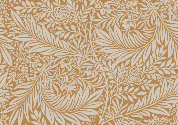 CELESTINE - Papier peint arabesque vintage