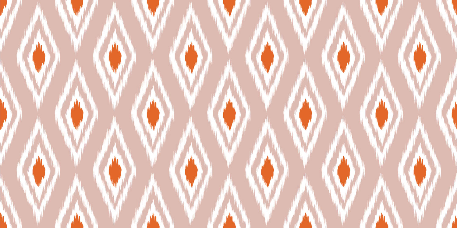 ROSALIE - Papier peint losange ikat