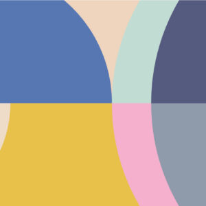 GERVAIS - Papier peint abstrait coloré