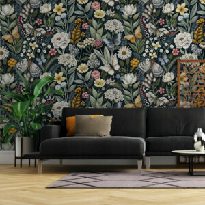 ROCH - Papier peint bucolique salon