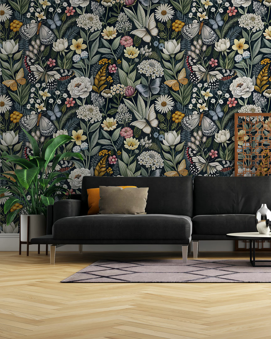 ROCH - Papier peint bucolique salon