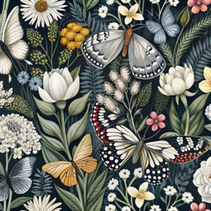 ROCH - Papier peint bucolique