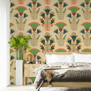 TAL - Papier peint papyrus egyptien chambre