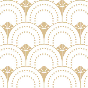 LUCIE - Papier peint art déco motif arche