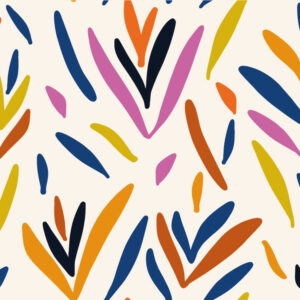 MELANIE - Papier peint taches de couleurs