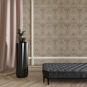 MYRIAM - Papier peint grenade art deco salon