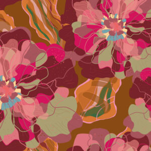 JOSIANE - Papier peint fleurs délicates