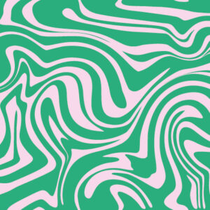 ZIGGY - Papier peint vague psychédélique