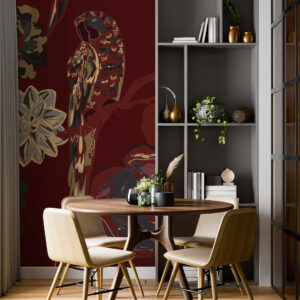 VIVIANE - Tapisserie chinoiserie salle à manger