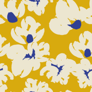 DEBORAH - Papier peint fleuri abstrait