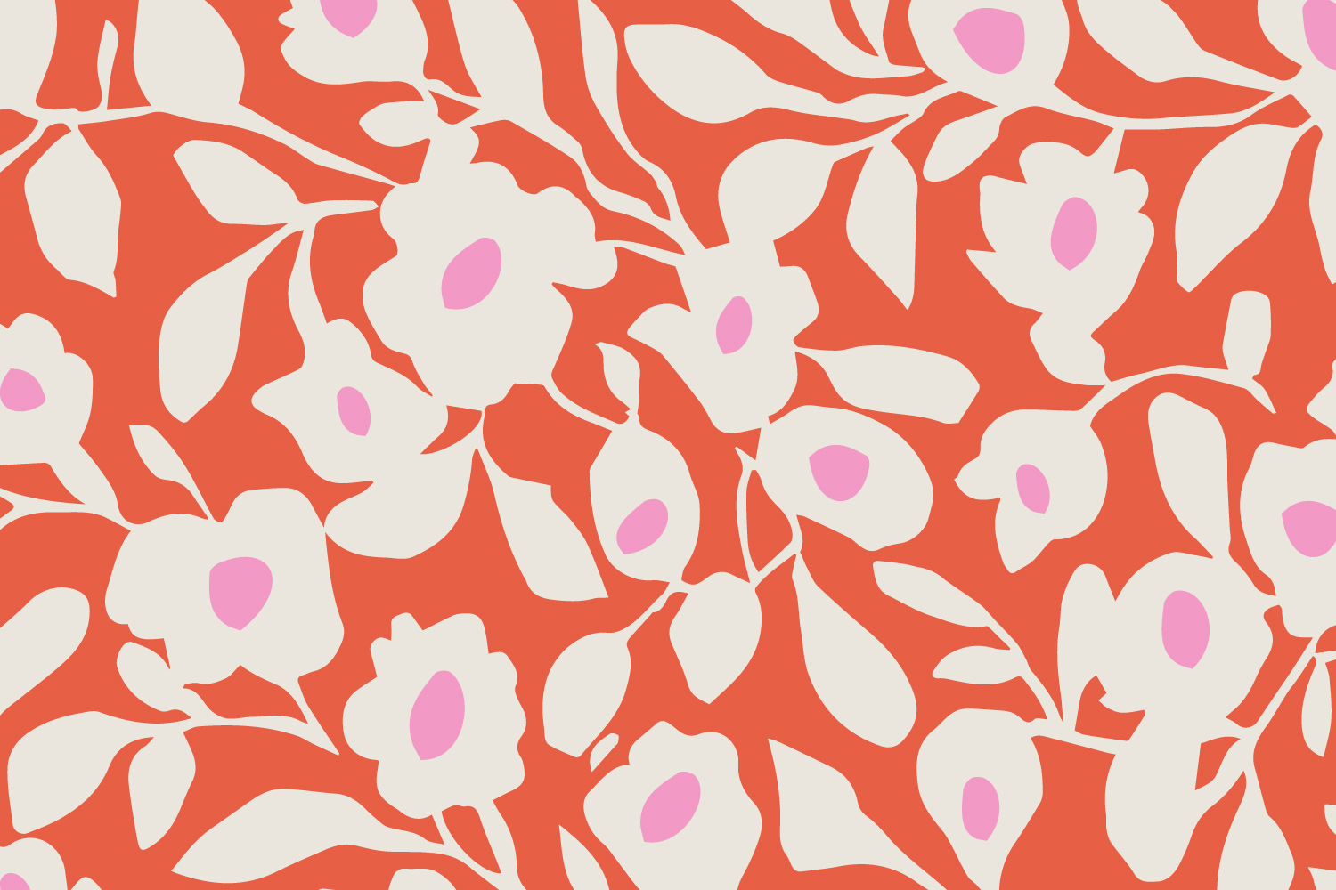 ALBANE - Papier peint panoramique orange