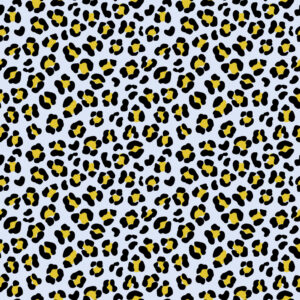 ALVARO - papier peint leopard bleu