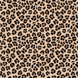 ALVARO - papier peint leopard marron