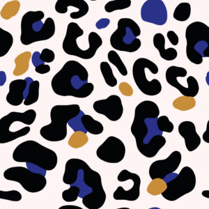 DIANA - Papier peint motif léopard moderne