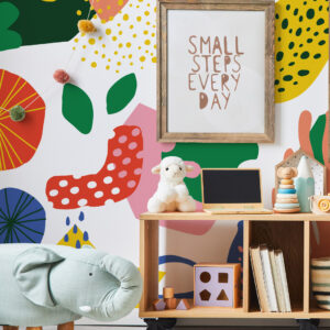 KARL - Papier peint salade de fruits chambre enfant