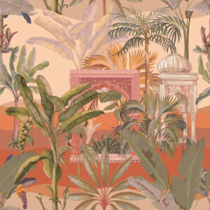 MANI - Papier peint jungle indienne