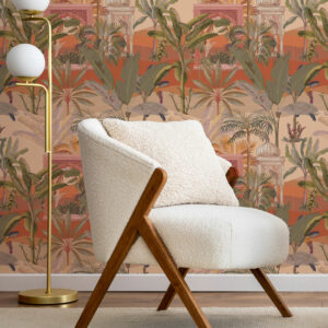 MANI - Papier peint jungle indienne coin lecture