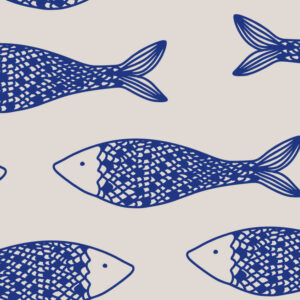 HECTOR - Papier peint poisson