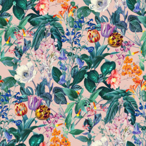 JEANNETTE - Tapisserie fleurs des champs