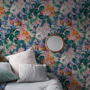 JEANNETTE - Tapisserie fleurs des champs chambre