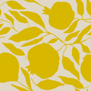 SELMA - Papier peint motif grenade