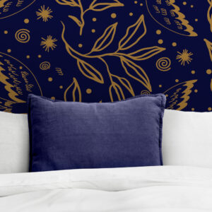 SHERAZADE - Papier peint colombes des mille et une nuits chambre