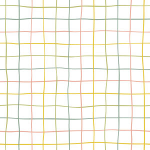 VICTORIN - Papier peint quadrillage