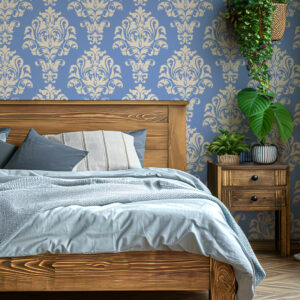 ÉOLE - Papier peint classique vase garni chambre