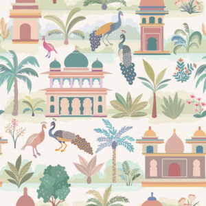 HASSAN - Papier peint Taj Mahal enfant