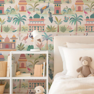 HASSAN - Papier peint Taj Mahal enfant chambre