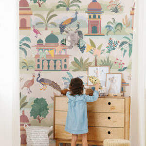 HASSAN - Papier peint Taj Mahal enfant salle de jeux
