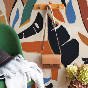 JORDI - Papier peint végétal contemporain entrée