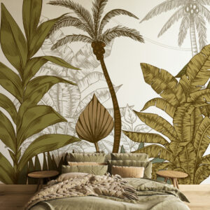 JOSUÉ - Papier peint jungle moderneai chambre