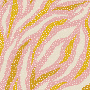 LEONTINE - Papier peint zébré fille