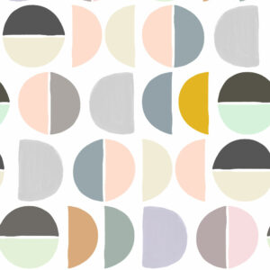 OLOF - Papier peint demi cercle scandinave