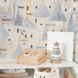 ORSON - Papier peint ville bébé meuble chambre