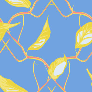 PAOLO - Papier peint limoncello