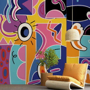 STÉPHAN - Papier peint urbain arty coin détente