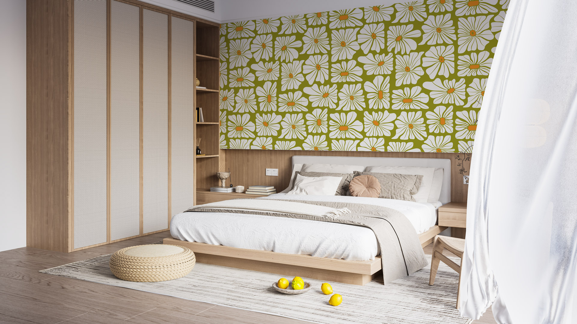 10 idées de papier peint vert tendance pour transformer votre intérieur !