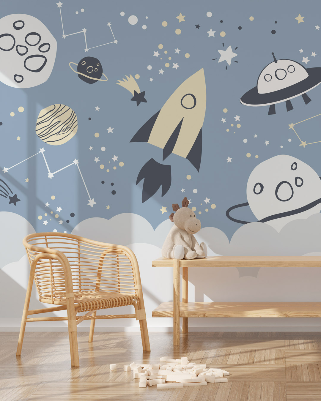 LENNY - Papier peint panoramique espace