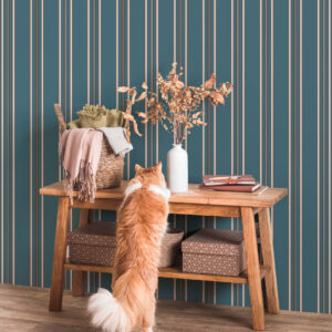 CONCHITA - Papier peint rayures asymétriques classiques CONCHITA -Papier peint rayures asymétriques classiques