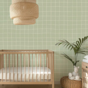 PAVEL - Papier peint uni quadrillé