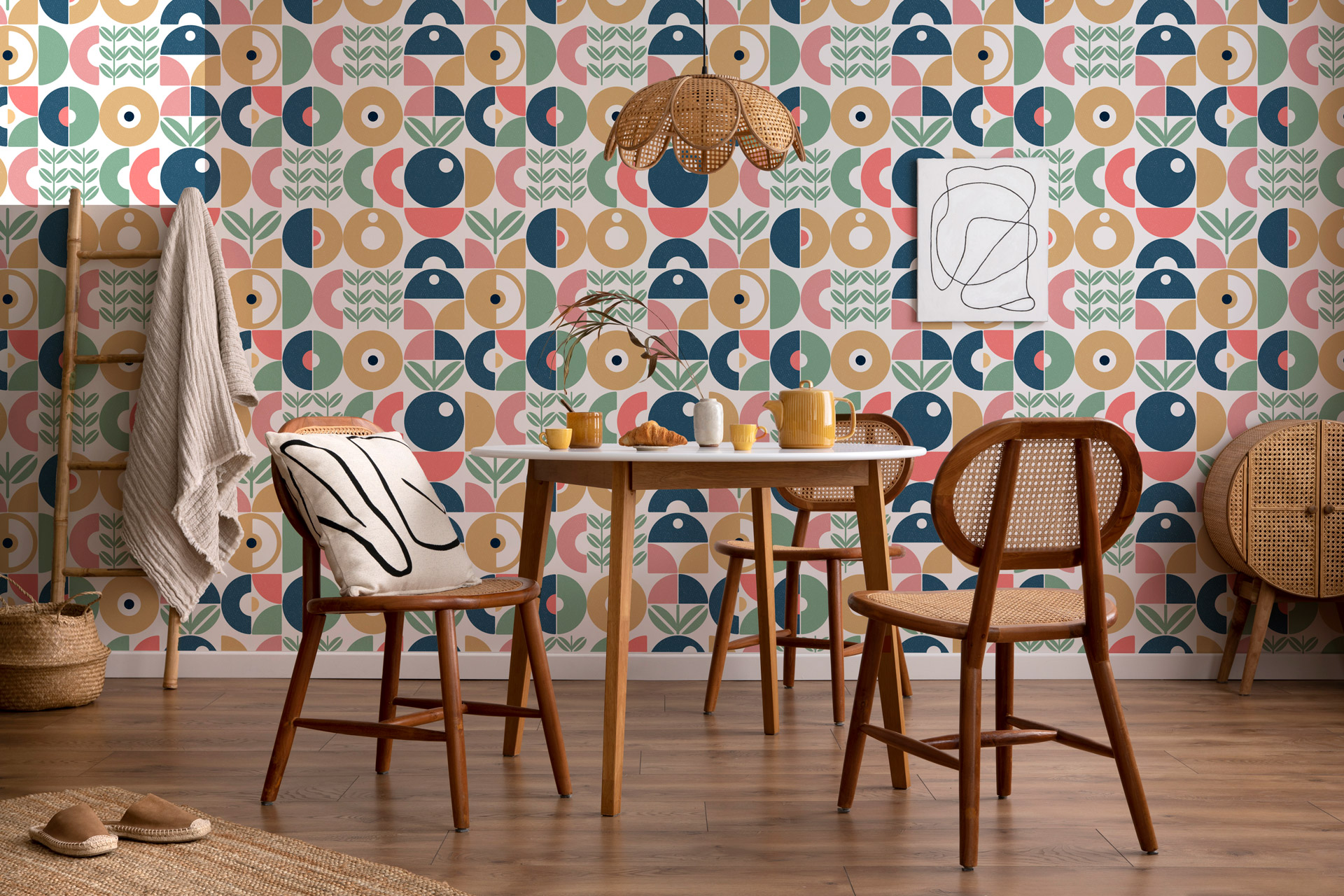 LOUIS - 8 idées de papier peint scandinave à intégrer dans votre déco