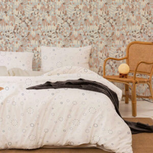 VIRGIL- Papier peint marguerite pastel chambre