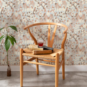 VIRGIL- Papier peint marguerite pastel