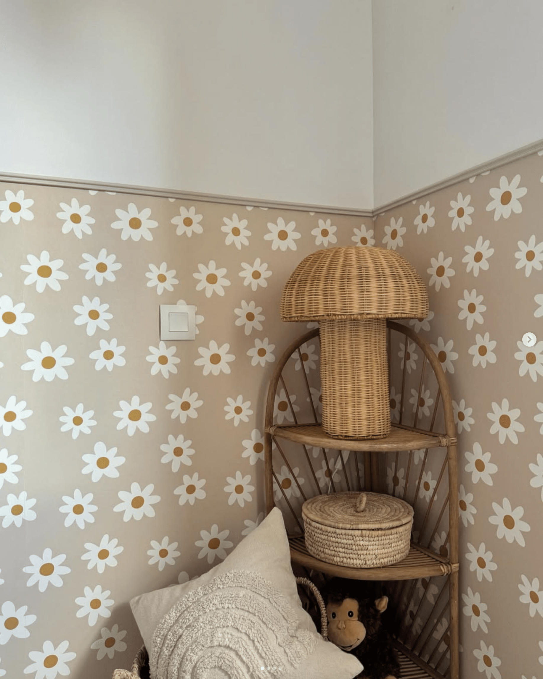 DAISY - papier peint marguerite chambre d'enfant