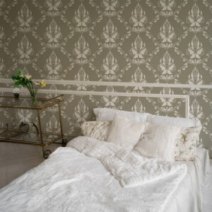 BENEDICT - Papier peint baroque élégant chambre