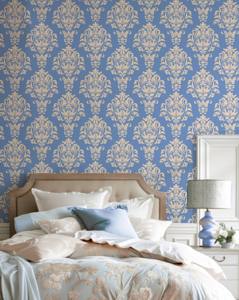 DAPHNÉ – Papier peint baroque coloré